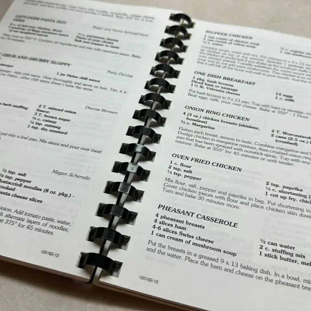 *Final Price* Luther Memorial Church Favorite Recipes - spiral bound book